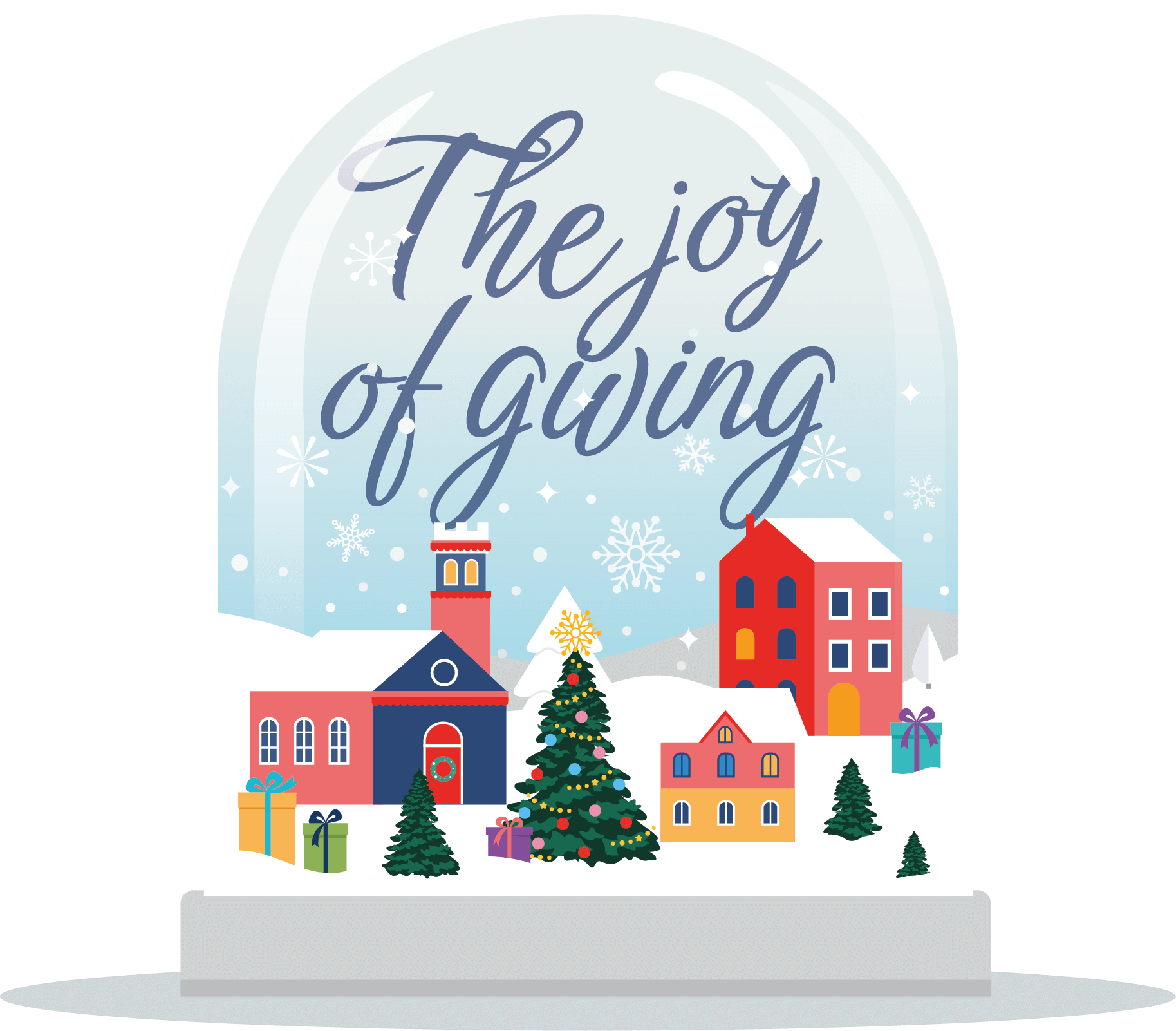 The joy of giving